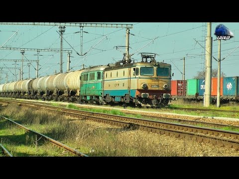 EA 40-0603-7 & DA 60-0672-0 cu Marfar CFR/with CFR Freight Train in Cluj Napoca Est - 08 June 2014