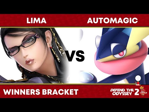 Defend the Odyssey 2 - Lima (Bayonetta) VS UTDe | AutoMagic (Greninja) - Winners Bracket - SSBU