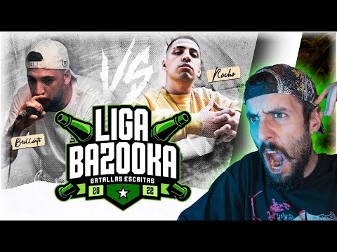 ¿una BATALLA ESCRITA a SKILLS? 🤔 NACHO vs BRILLANTE Liga Bazooka