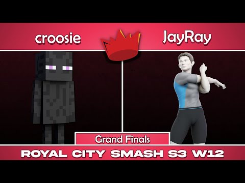 RCS S03 W12 | croosie (Steve) vs JayRay (Wii Fit) | Grand Finals | SSBU Ultimate Tournament