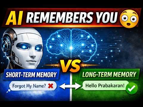How AI Agents Remember You | Short-Term vs Long-Term Memory Explained