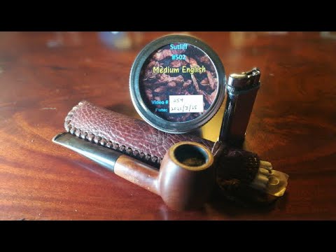 254 Sutliff - Medium English #502 - To Smoke Every Blend - Pipe Tobacco - Hilson De Luxe