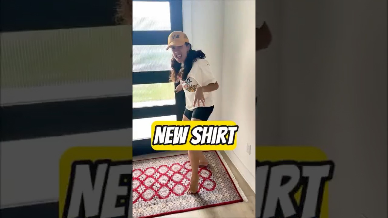 She got a new shirt