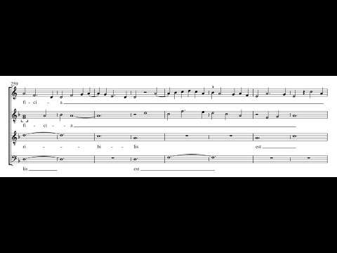 Guillaume Dufay - Nuper rosarum flores [Isorhythmic motet]