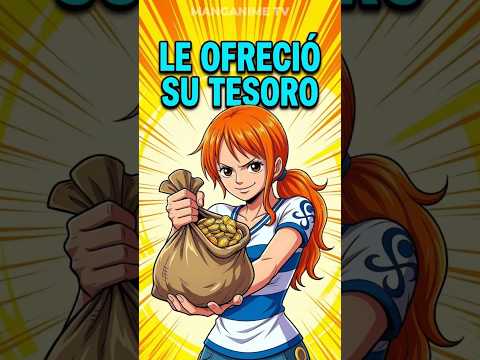 A Luffy no lo convencen con tesoros 🧡 #nami #luffy #onepiece #shorts
