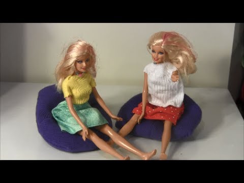 How to make a Bean Bag Chair for your Fashion doll