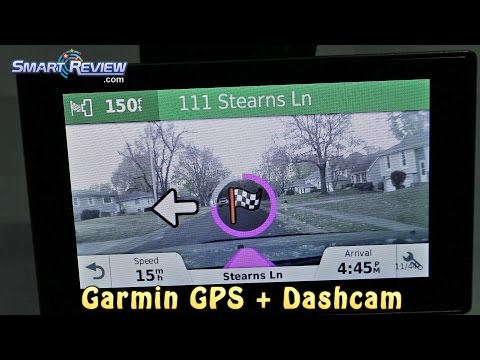 CES 2016 | Garmin GPS + Dashcam Combo |  Drive Assist DashCam 50LMT