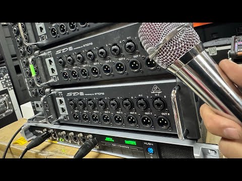 Splitting signal from Behringer Stage Boxes to 2 Consoles through one cable