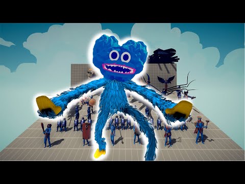 Huggy Wuggy Poppy Playtime VS Every Team - Totally Accurate Battle Simulator TABS