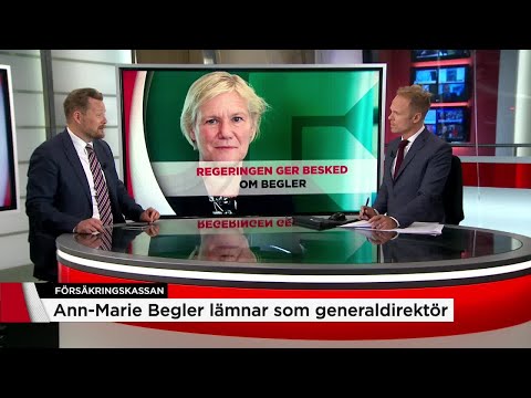 Ann-Marie Begler lämnar som Försäkringskassans chef - Nyheterna (TV4)