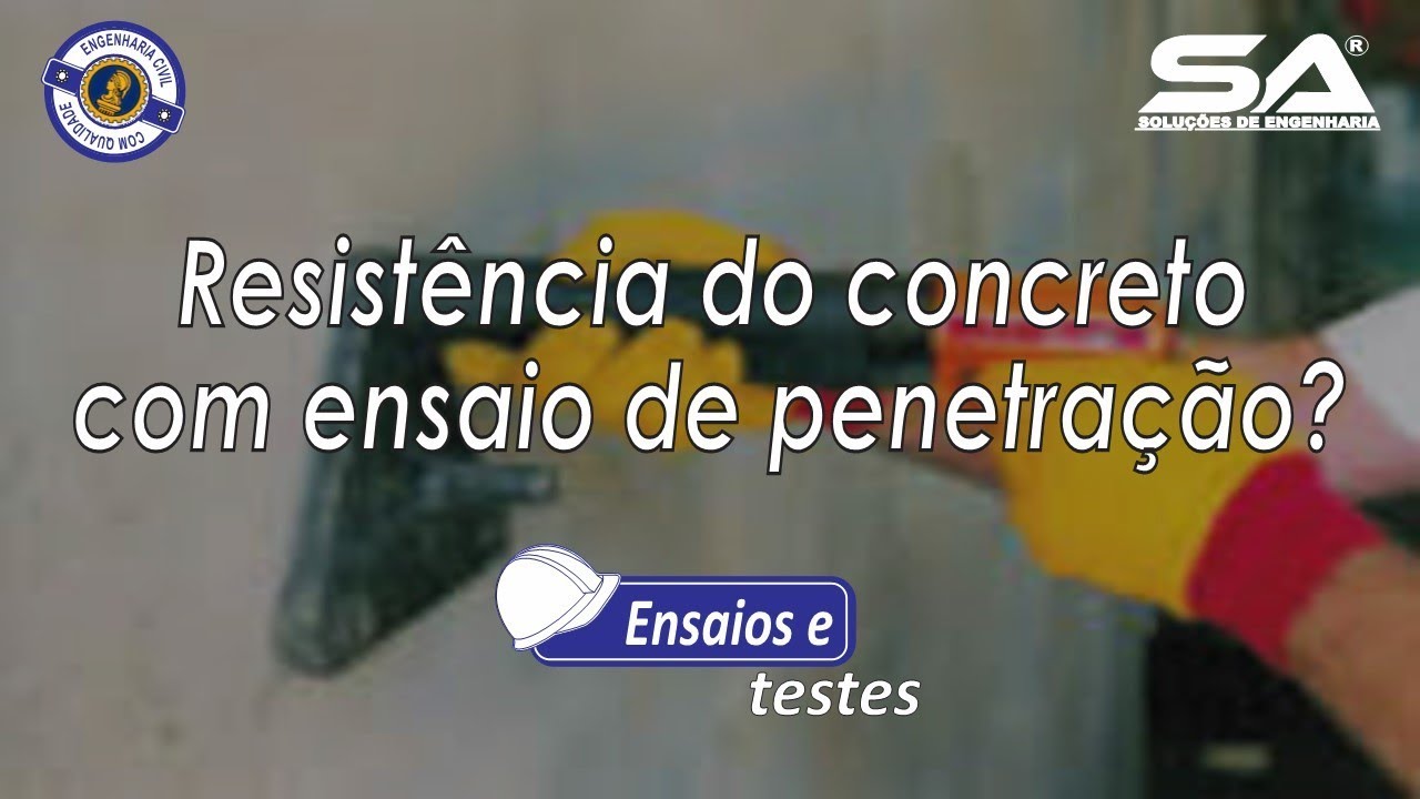 Resistência do concreto com ensaio de penetração?