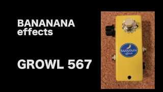 Video thumbnail for 【BANANANA effects】"GROWL 567" Ring Modulator Demo by BanananaEffects