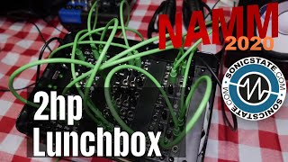 Video thumbnail for NAMM 2020: 2HP Lunchbox - Small Cheap Solution for Modular Synths by sonicstate