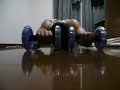 300 Push ups+30 Ab Wheel 腕立て伏せ300回+アブローラー30回