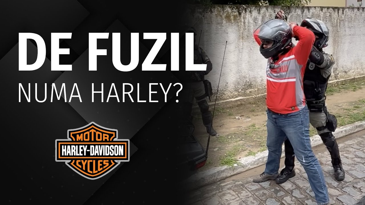 Abordagem à CAC de Harley Davidson pela Polícia Militar BPTRAN/AL