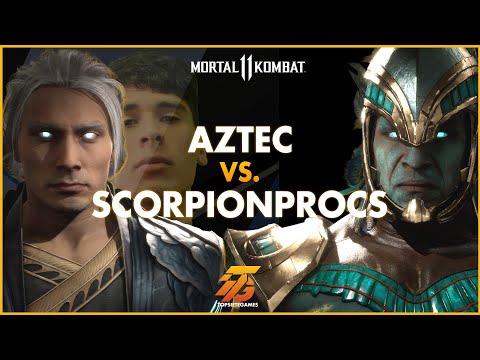 SCORPIONPROCS VS AZTEC- Fujin vs Kotal Kahn - FT10 【Mortal Kombat 11】
