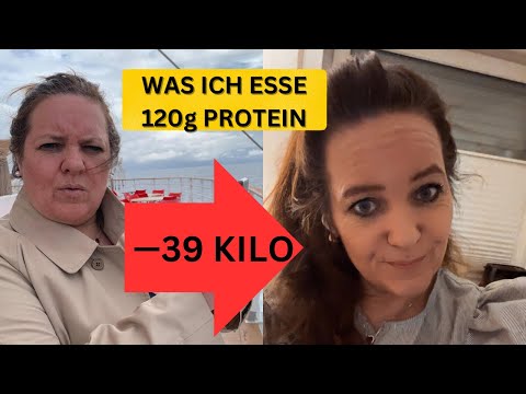 Abnehmen -39 Kilo | was ich esse mit 120g Eiweiß | what I eat in a day