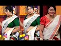 Lakshmi Nair Glamorous Saree Show Malayalam Anchor