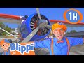 Blippi Explores A Seaplane 1 HOUR BEST OF BLIPPI Educational Videos For Kids Blippi Toys