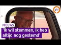 Met de rollator naar het stembureau in Eibergen, het kan dankzij Joop | Omroep Gelderland