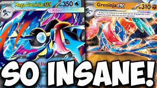 Mega Greninja ex Is Here And It's So Insane!