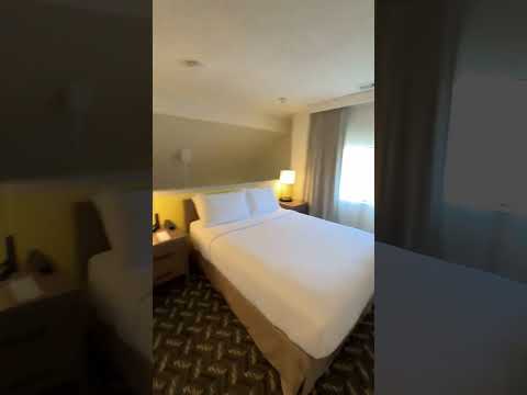 Room Walk Through,Residence Inn by Marriott,Sunnyvale, CA,Bi-Level Penthouse Suite, 2Bedroom #travel