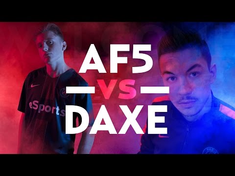 JE JOUE LE CHAMPION DU MONDE FIFA 17 - PSG DaXe VS AF5