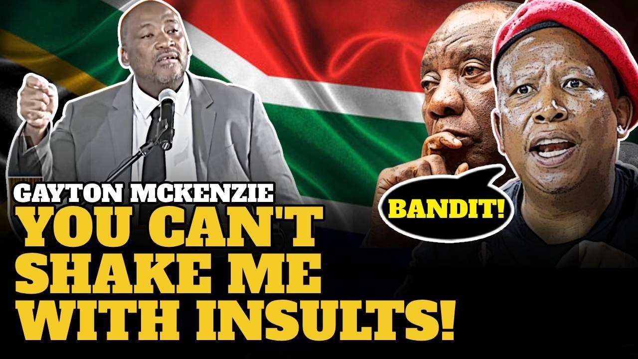 Min. McKenzie FIRES SHOTS at EFF, SHINES in EPIC Speech, Praises Ramaphosa & GNU - A Must Watch
