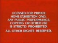 FBI Warning Buena Vista Home Video Logo 1984 1989