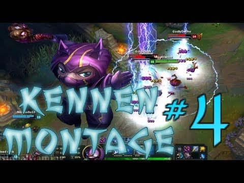 KENNEN MONTAGE #4  Best Kennen plays (League of Legends)