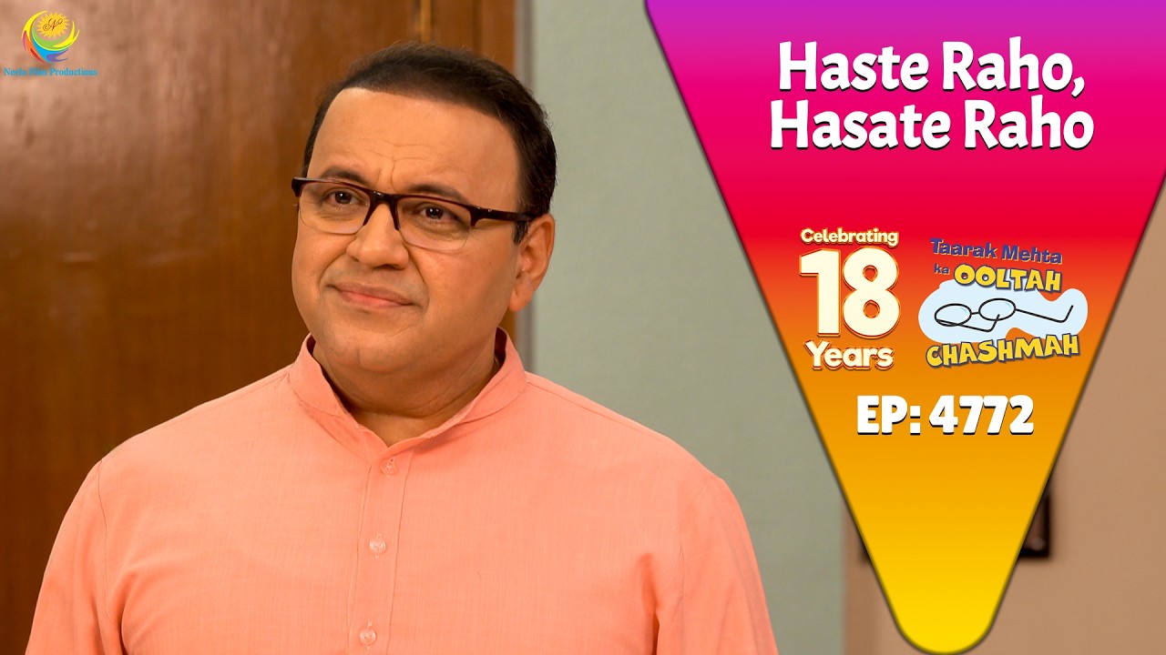 NEW! Ep 4772 -  Kya Bhide Karega Society Ka उद्घाटन ?! | Taarak Mehta ka Ooltah Chashmah