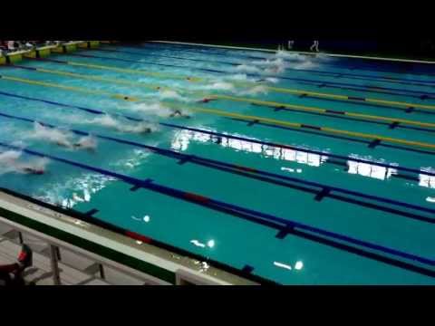 Evgeny Sedov from Russia - European Junior Champion 50m freestyle 0:22.07