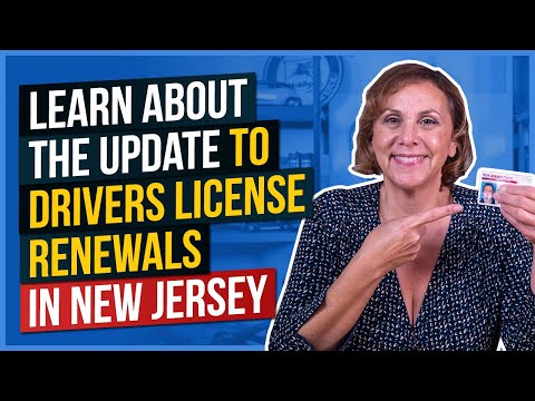 Learn About the Update to Drivers License Renewals in New Jersey