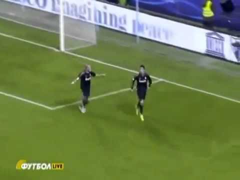 Real Madrid vs Malaga 4-0 Cristiano Ronaldo Fantastic Goal - 22/10/2011