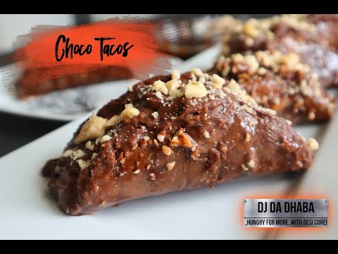 Choco Tacos Recipe| Chocolate Ice Cream Taco| Chocolate Lovers Special| U Have to try at least Once|