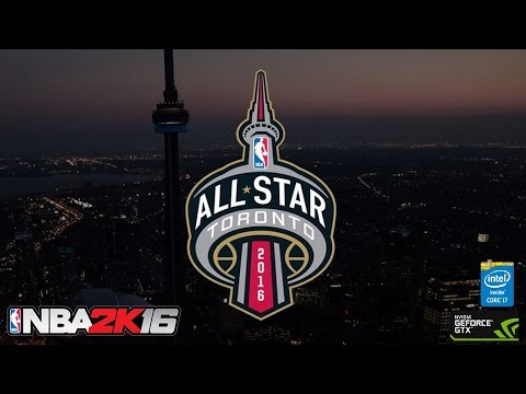 NBA 2K16  // All Stars: West vs East // Pc Gameplay 60fps