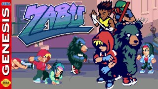 Zabu - Beat 'em up (Sega Genesis) Demo 2