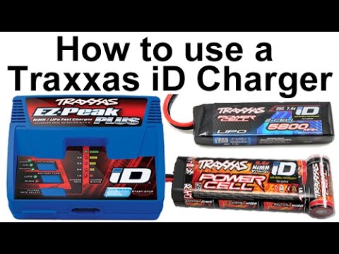 How to use a Traxxas EZ Peak Plus Charger with and without an ID Battery [Tutorial]