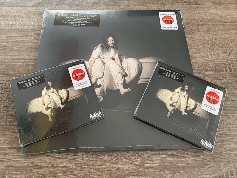 Billie Eilish CD and Vinyl Winners...