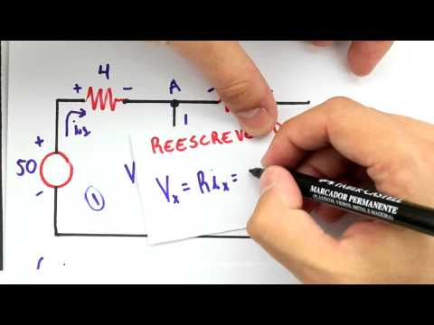 Me Salva! CRC15 - Leis de Kirchhoff - Exemplo Fontes Dependentes