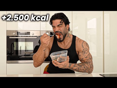 Día Completo De Comidas Para Mantener Mi Físico | 2.500 calorías