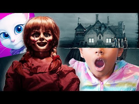 Talking ANGELA m'appelle - et la Maison Hantée d’ANABELLE - Verity and Chelsea