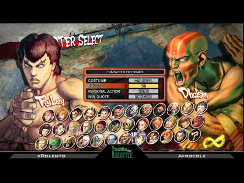 Battle For Seattle SSF4 Singles Grand Finals Reset - xRolento vs Afrocole