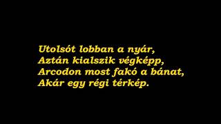 Ákos - Ki helyett szeretsz / dalszöveg videó /