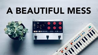 Video thumbnail for Polyend MESS: A sequenceable multi effects pedal by David Hilowitz Music