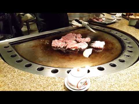 Guam Restaurants Joinus deliciosa grelha de teppanyaki faz vídeo de culinária