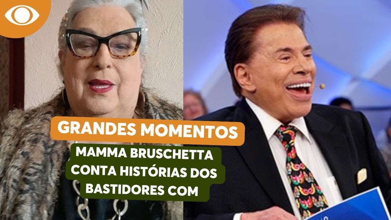 Mamma Bruschetta conta histórias de bastidores com Silvio Santos: "Ele não gostava de 'puxa-saco'"