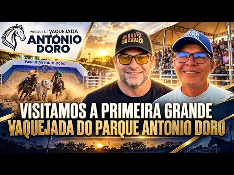 VISITAMOS A PRIMEIRA GRANDE VAQUEJADA DO PARQUE ANTÔNIO DORO EM CACIMBINHAS - AL.