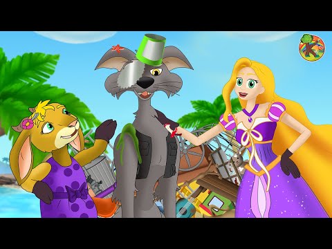 Kurt ve Yedi Keçi Yavrusu Masalı - Süslü Keçi ve Rapunzel - Sahil Temizliği | KONDOSAN Türkçe