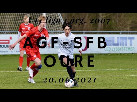 U14 Liga 1 AGF - SFB Oure FA 20. juni 2021
